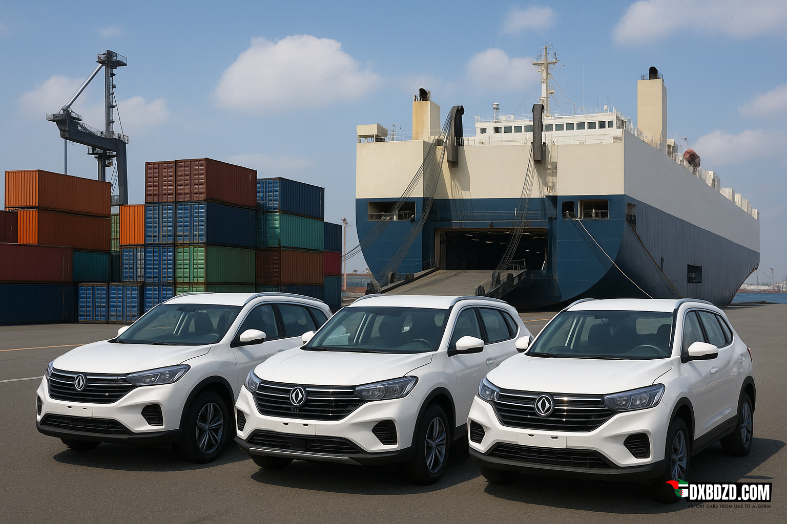 Understanding the Process of Exporting Cars from UAE/Dubai to Algeria